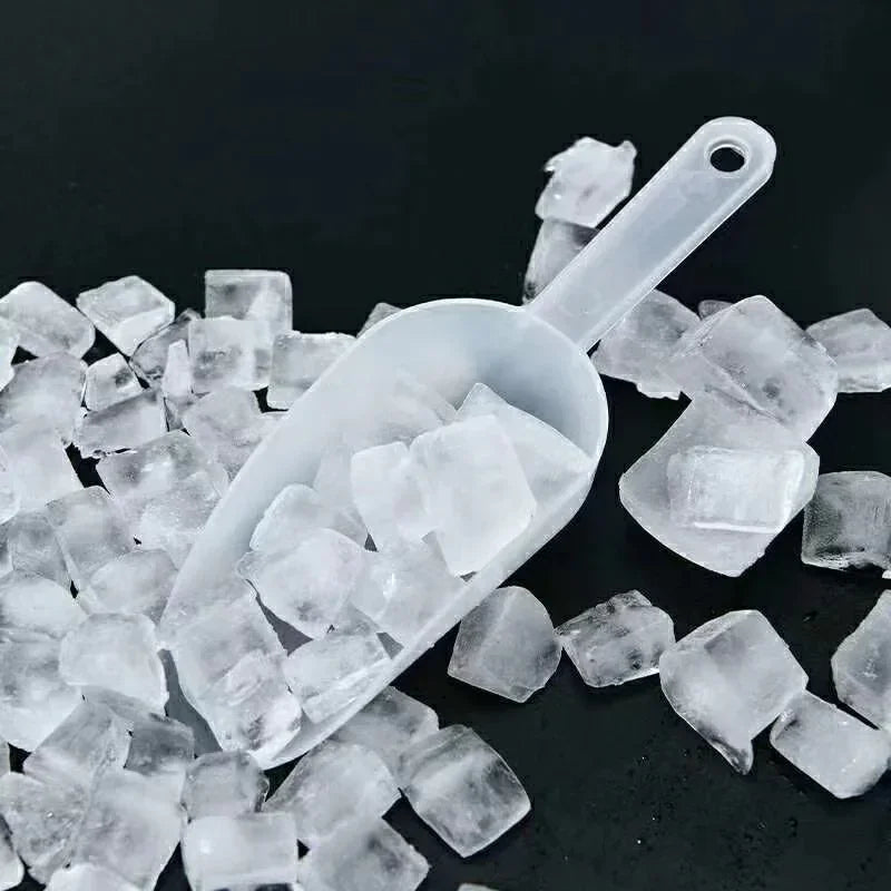 Plastic Flour Spatula Transparent Ice Shovel Kitchen Flour Spatula Ice Cream Spoon Dessert Pelles Bonbons Beans Baking Utensils